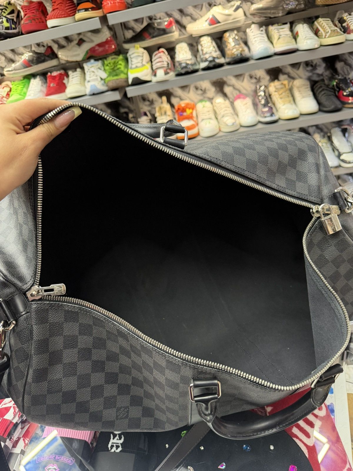 Louis Vuitton Louis Vuitton Travel Bag Damier Canvas Size ONE SIZE - 11 Thumbnail