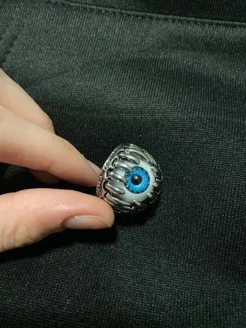 Jewelry Electro Eye Ring Crystal Abstract Star Pop Fantasy Size ONE SIZE - 2 Thumbnail