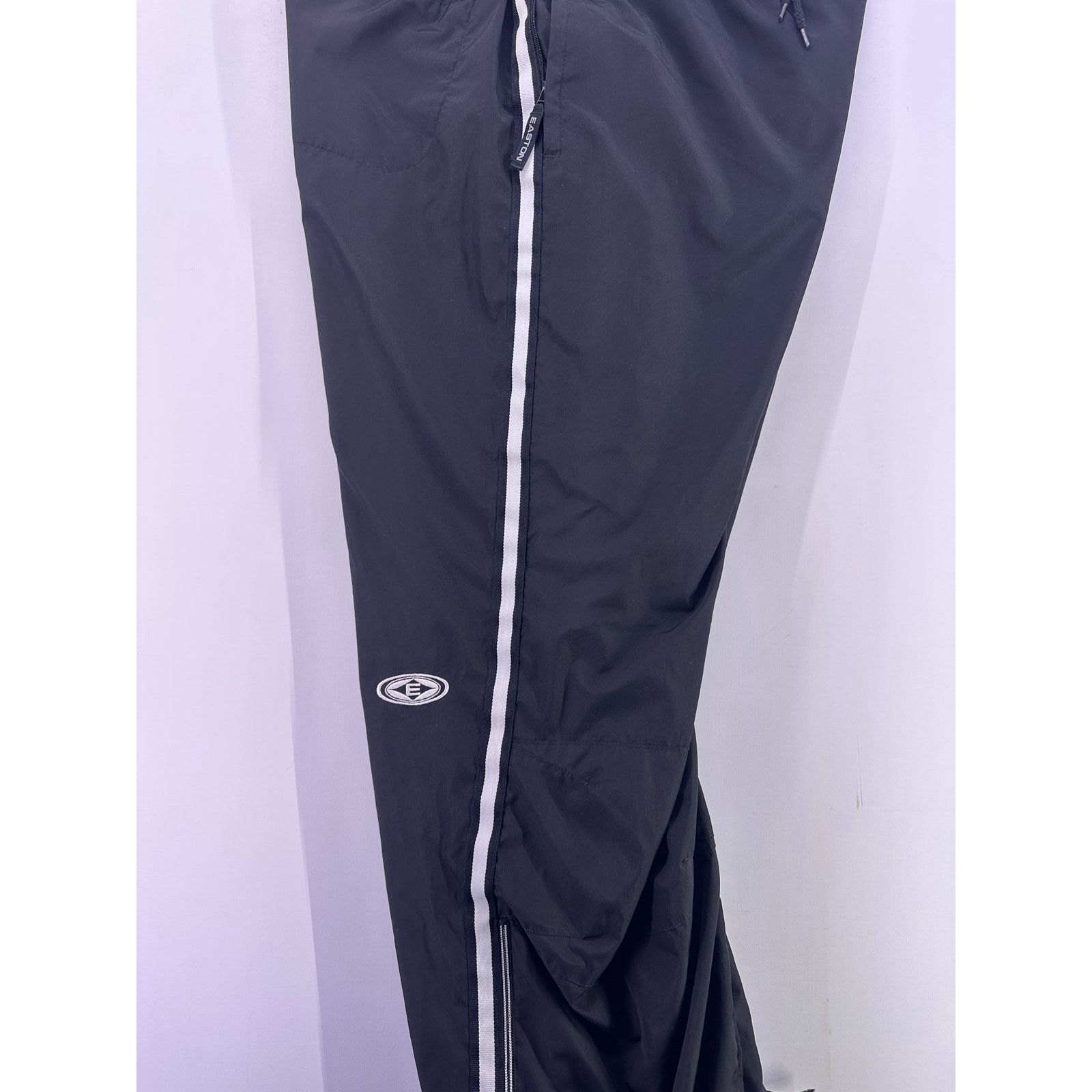 & Other Stories VTG Easton Black Warmup Track Windbreaker Jogger Tapered XL Size US 34 / EU 50 - 13 Thumbnail
