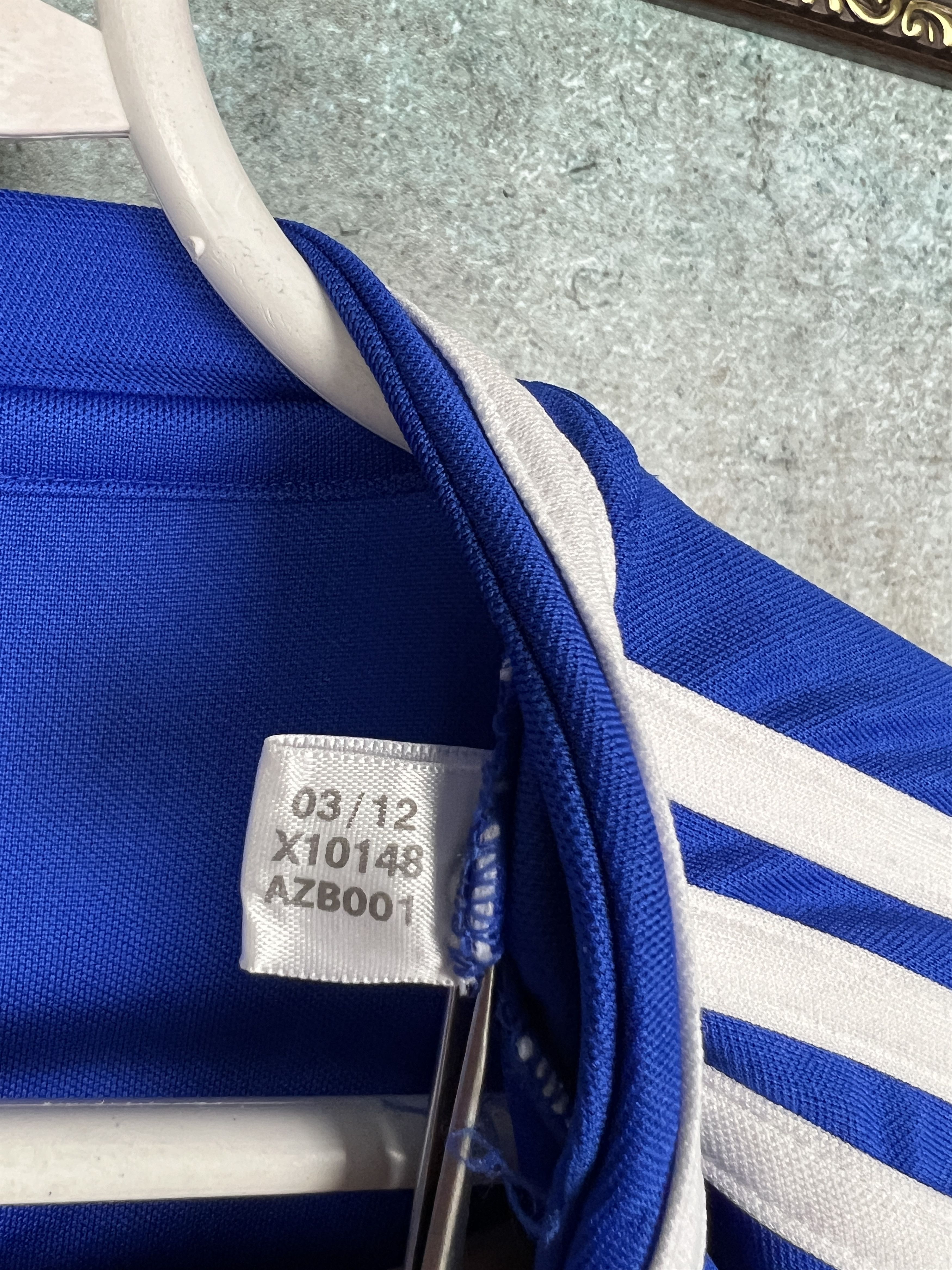 Adidas Israel football shirt Long Sleeve Player #6 Natkho Jersey Size US M / EU 48-50 / 2 - 7 Thumbnail