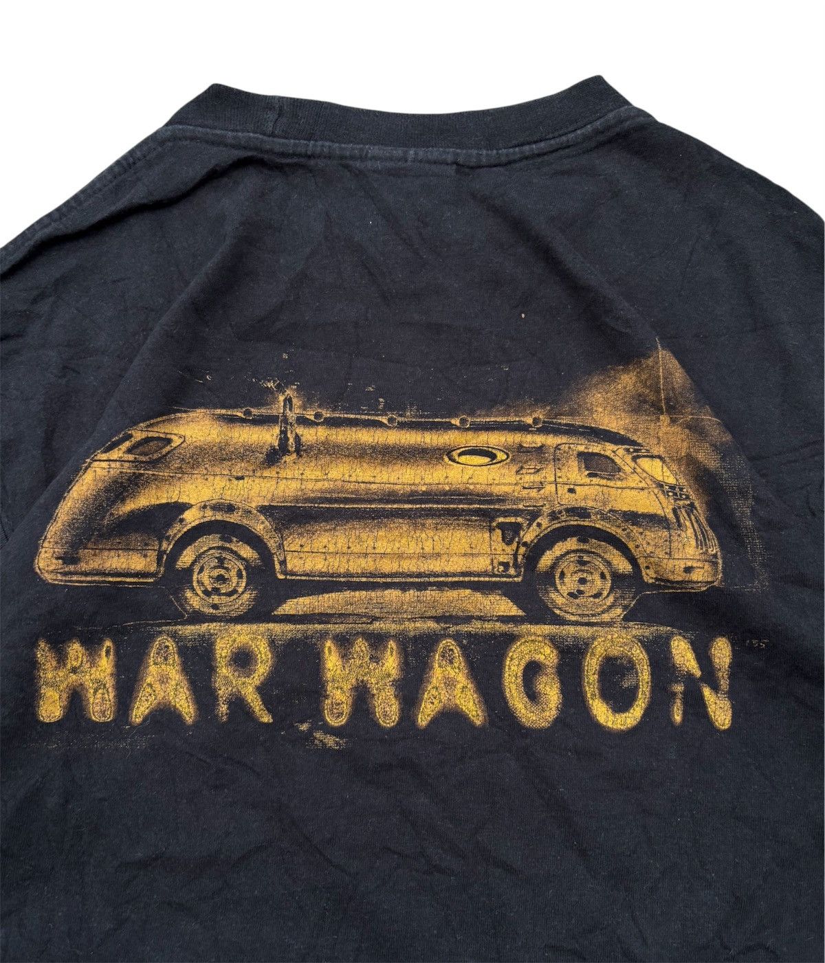 Oakley Vintage Oakley Software War Wagon T-shirt Size US L / EU 52-54 / 3 - 3 Thumbnail