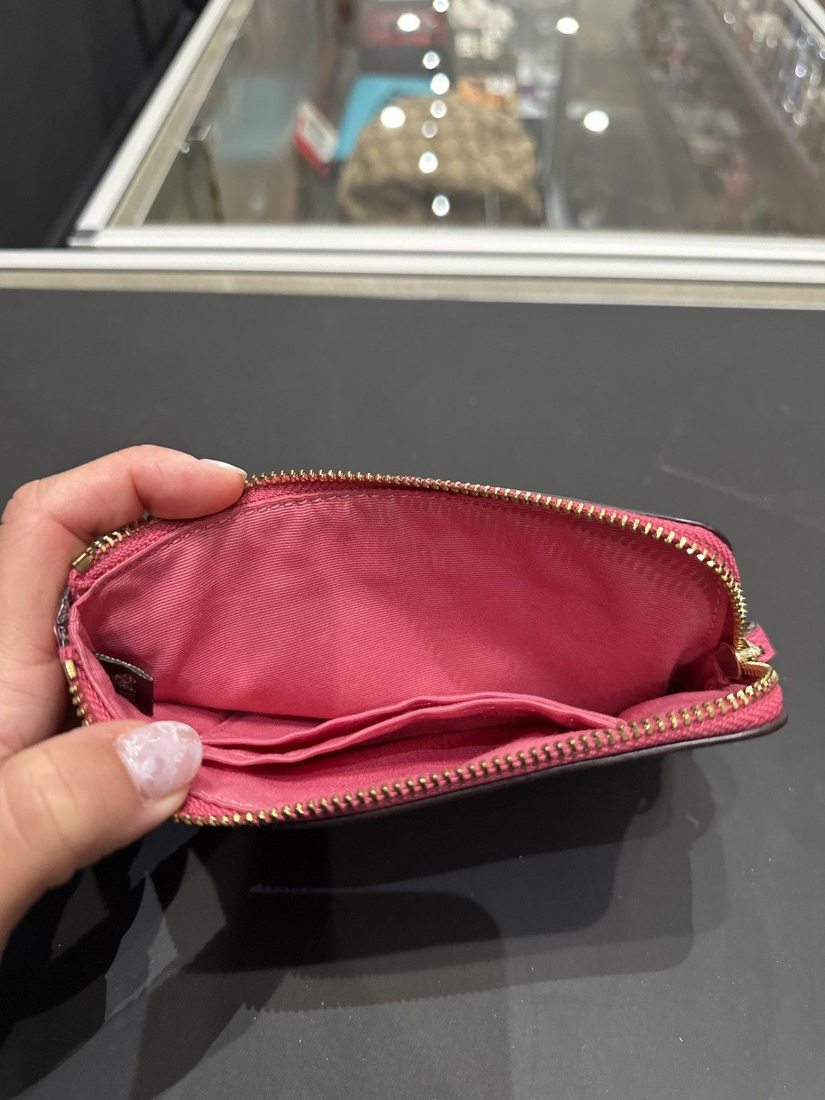 Coach Coach Zip Pouch Wallet Size ONE SIZE - 2 Thumbnail