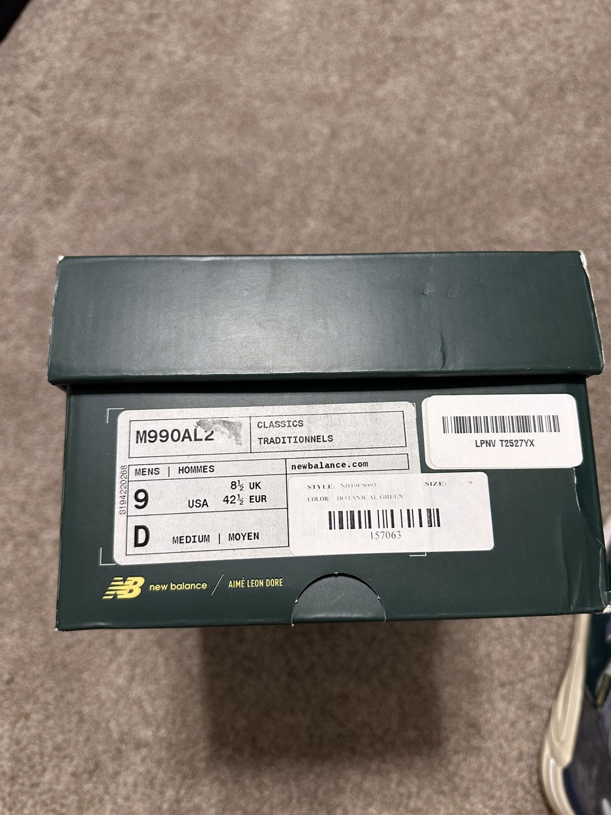 Aime Leon Dore × New Balance ALD New Balance 990v2 Size US 9 / EU 42 - 12 Thumbnail
