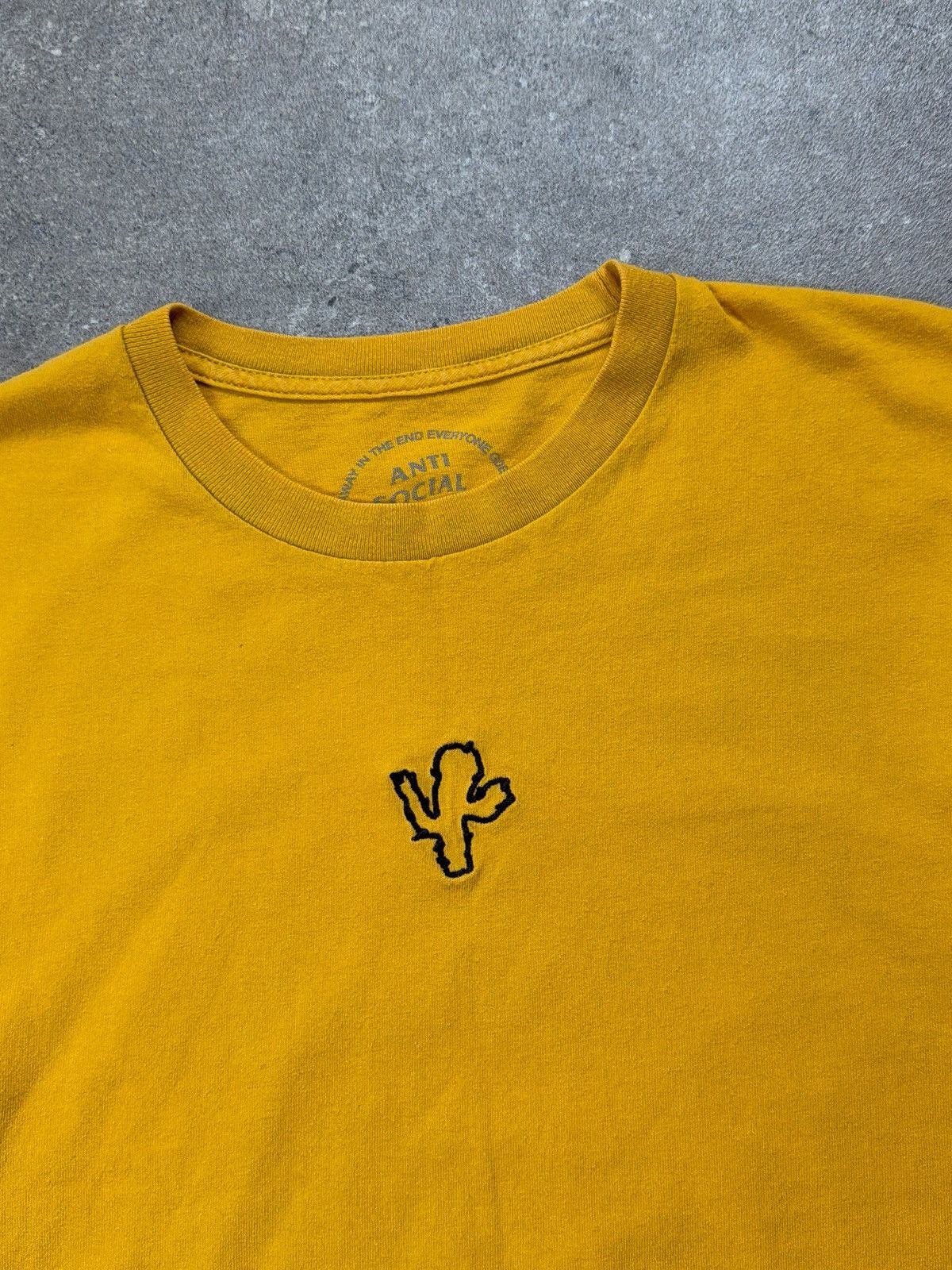 Anti Social Social Club × Cactus Plant Flea Market ASSC x CPFM Cactus Tee Size US M / EU 48-50 / 2 - 3 Thumbnail