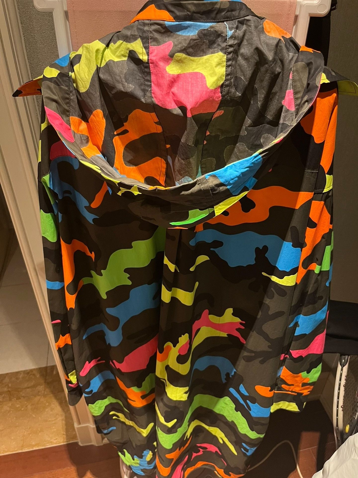 Valentino Valentino Camouflage Long Hooded Shirt Size US S / EU 44-46 / 1 - 4 Thumbnail