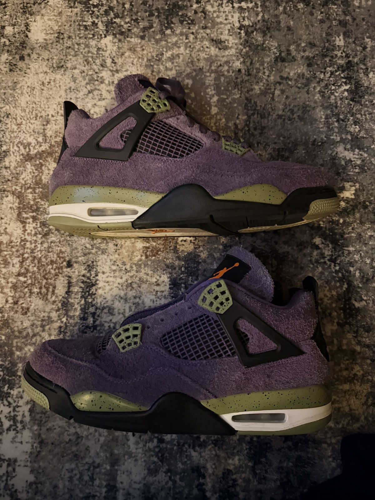 Nike Purple Canyon Jordan 4 Size US 10.5 / EU 43-44 - 4 Thumbnail