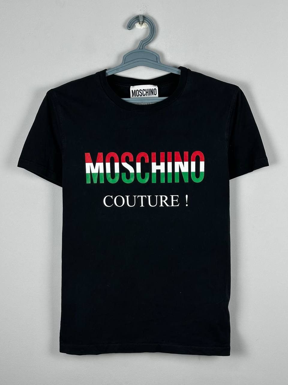 Moschino Moschino Italy Big Logo Luxury T Shirt Size US M / EU 48-50 / 2 - 1 Thumbnail