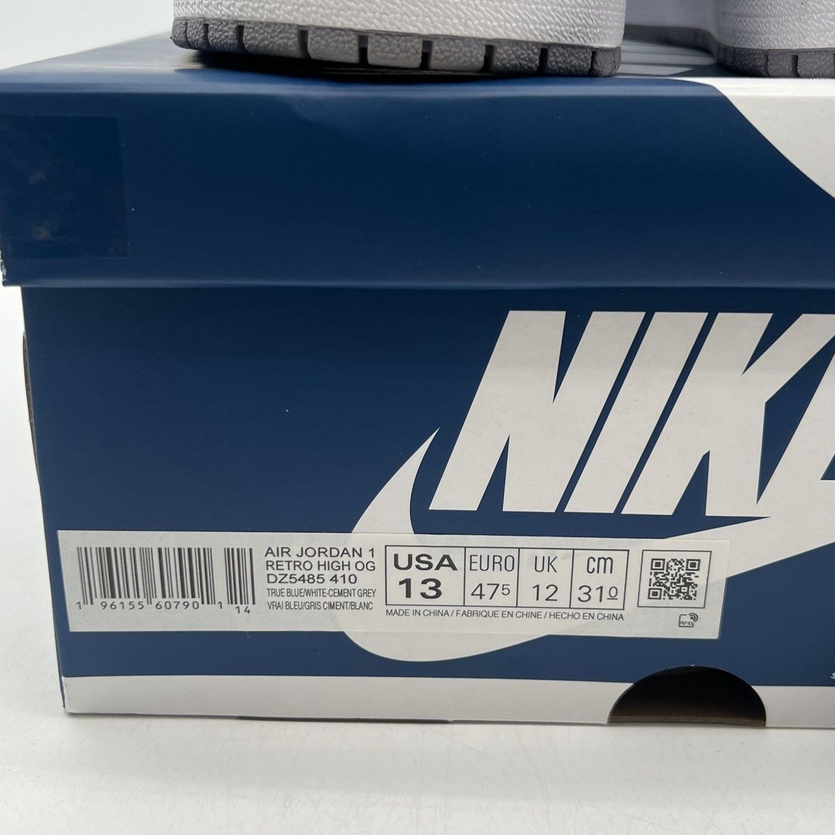 Nike Air Jordan 1 High true blue Size US 13 / EU 46 - 6 Thumbnail