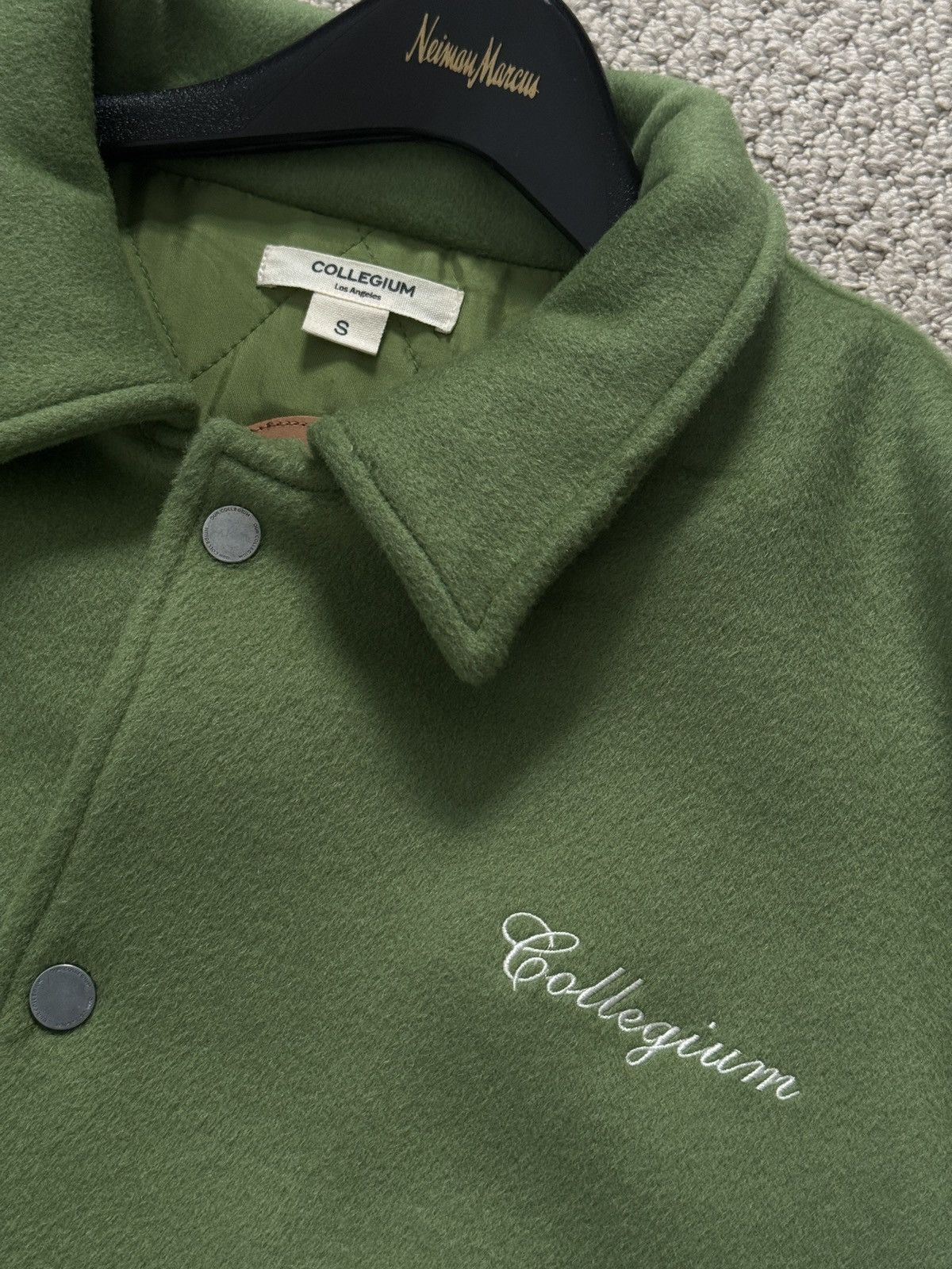 Pillar Uniform Varsity Jacket “Matcha” - Size S