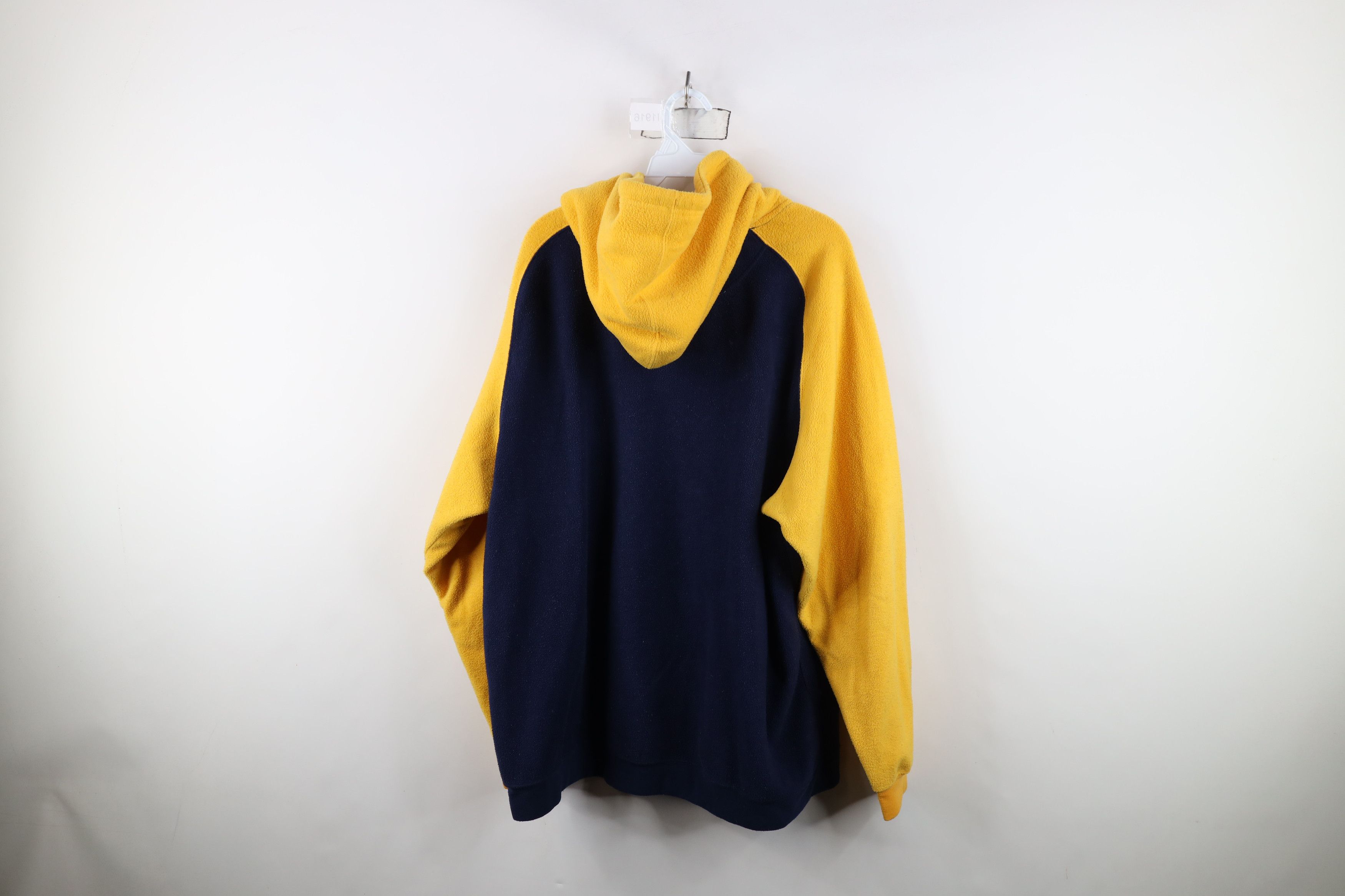 Vintage Vintage University of Michigan Fleece Hoodie Sweatshirt Blue Size US XL / EU 56 / 4 - 13 Thumbnail