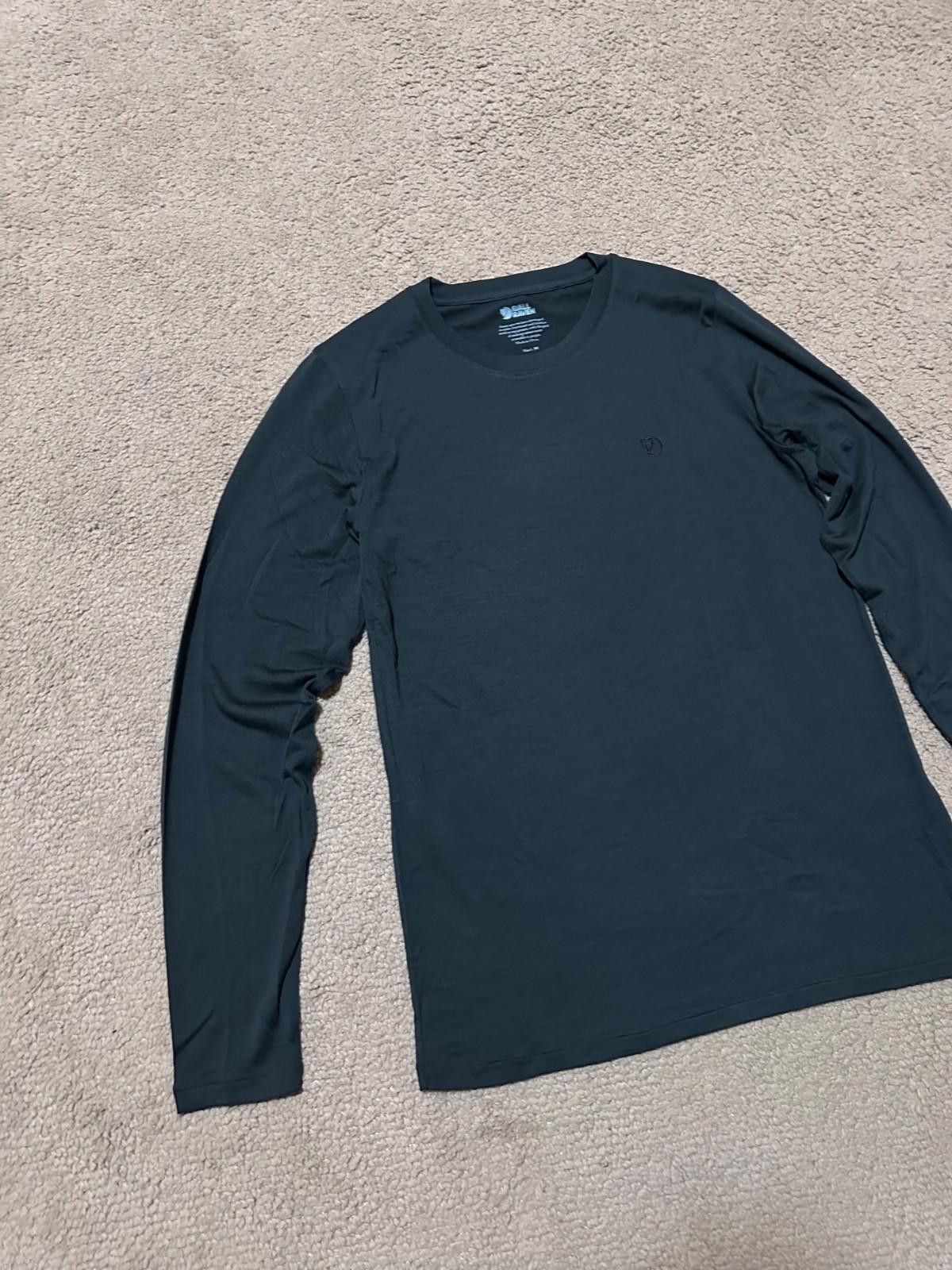 Fjallraven Fjallraven Abisko Wool L/S Shirt Sz M Mens Size US M / EU 48-50 / 2 - 2 Thumbnail