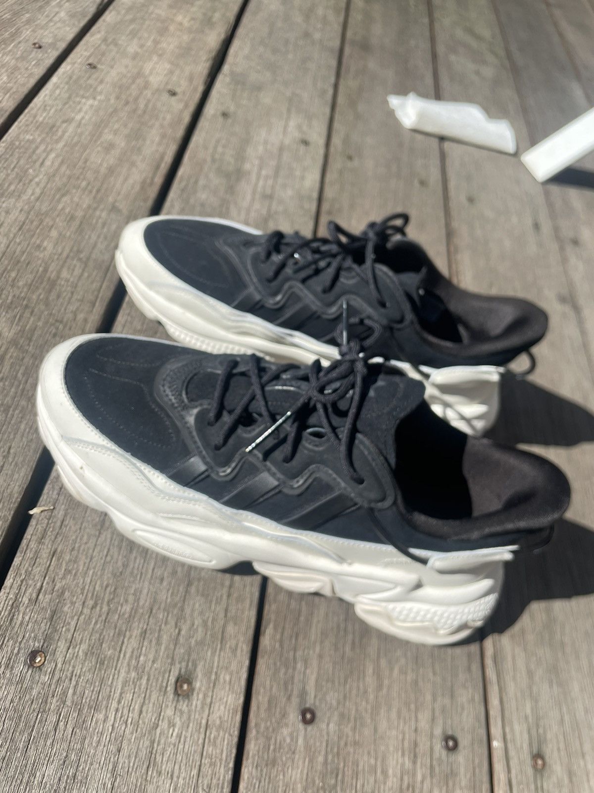 Adidas Adidas Ozweego black and white colorway Size US 10.5 / EU 43-44 - 12 Thumbnail