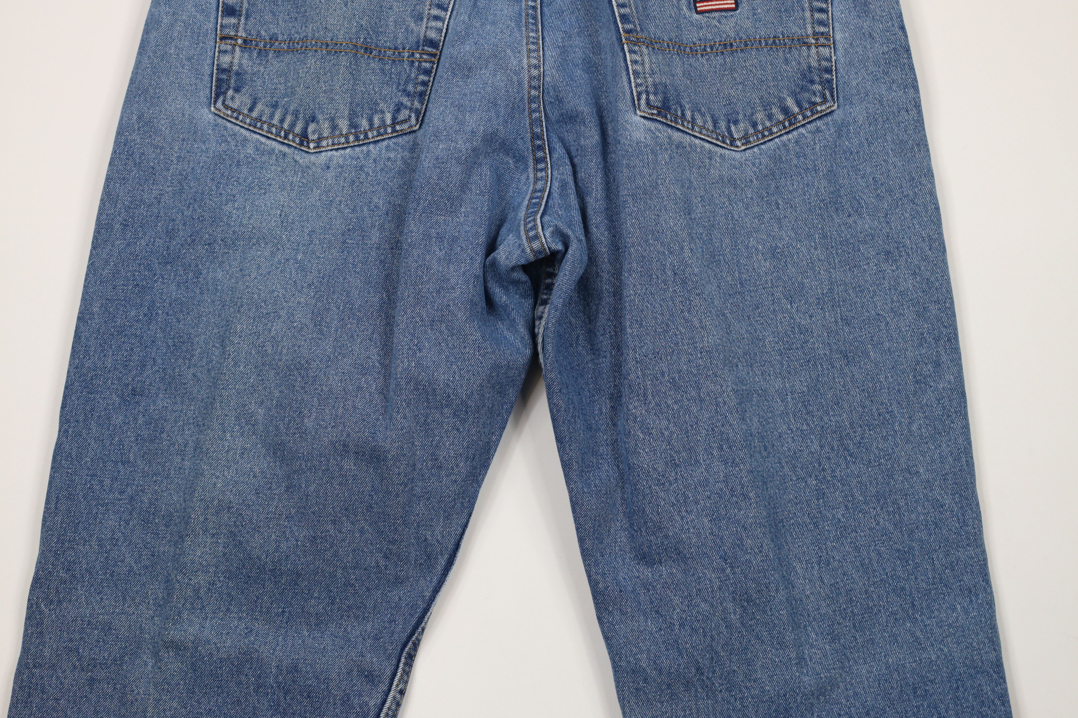 Ralph Lauren × Vintage Vintage 90s Ralph Lauren Out Relaxed Fit Denim Jeans Blue Size US 38 / EU 54 - 10 Thumbnail