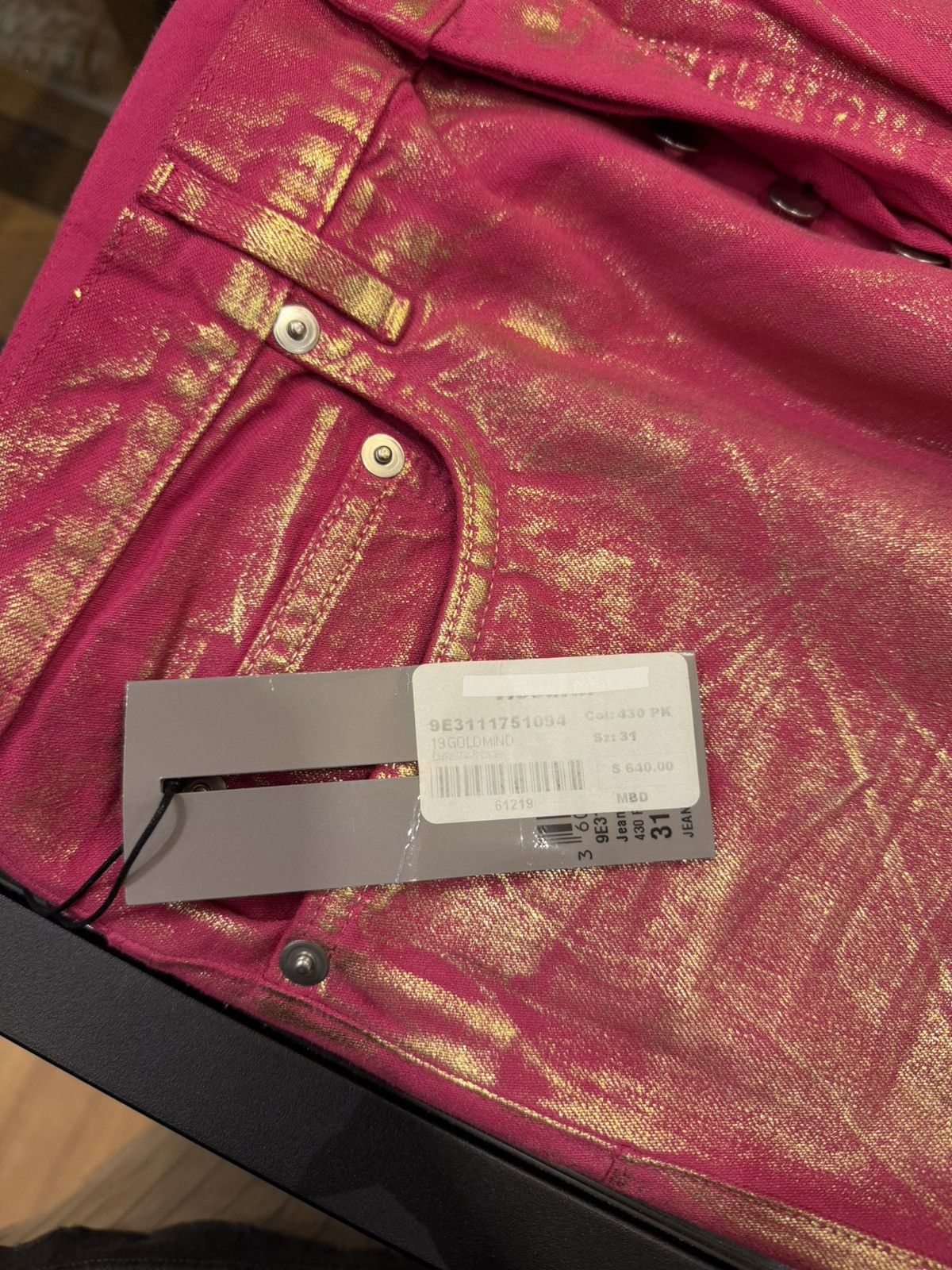 Dior Dior ‘planisphere’ Denim Jeans - Pink Size US 31 - 4 Thumbnail