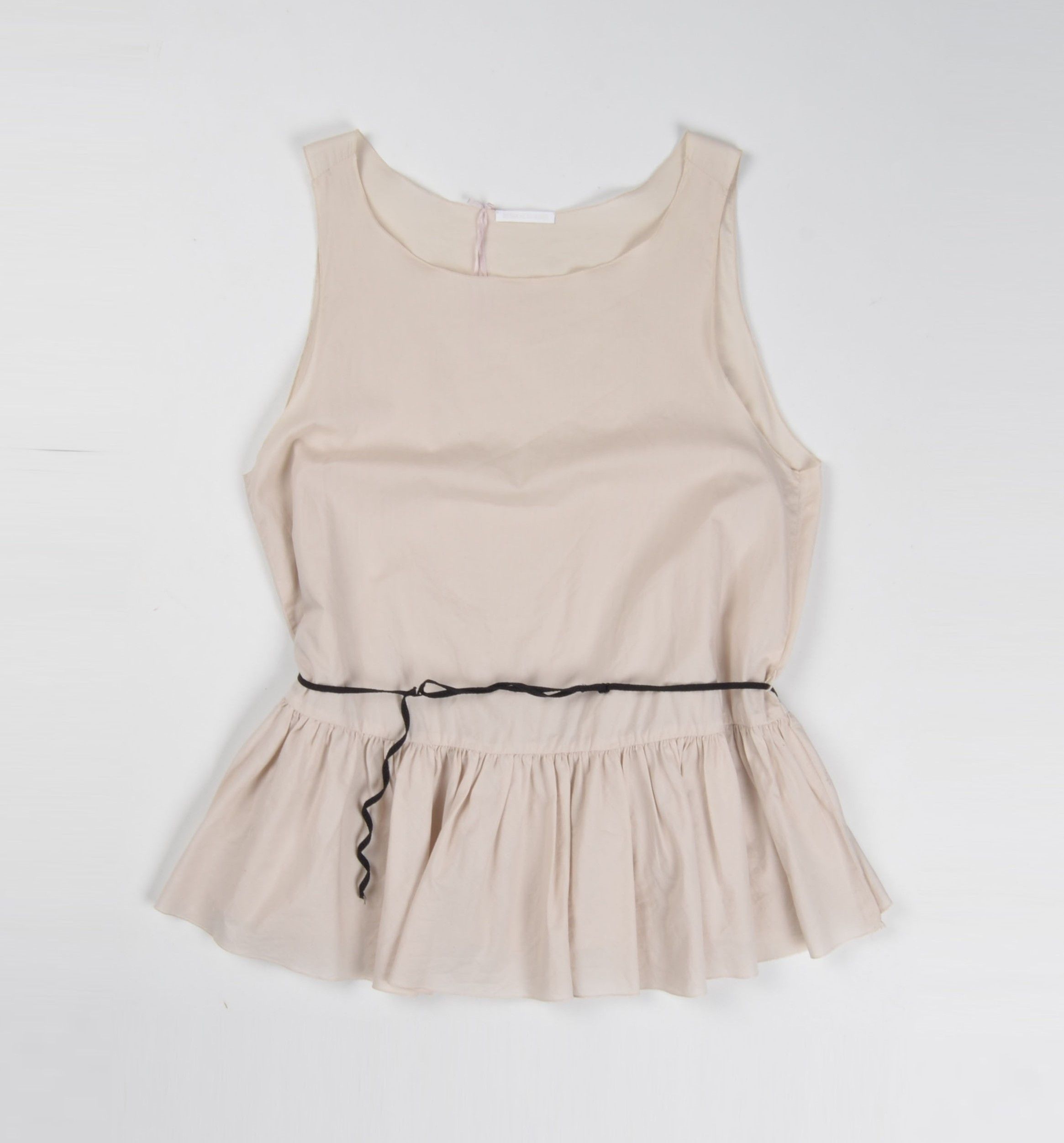 Other Susanne Bommer Coquette Babydoll Light Gray Top Size XXS / US 00 / IT 34 - 4 Thumbnail