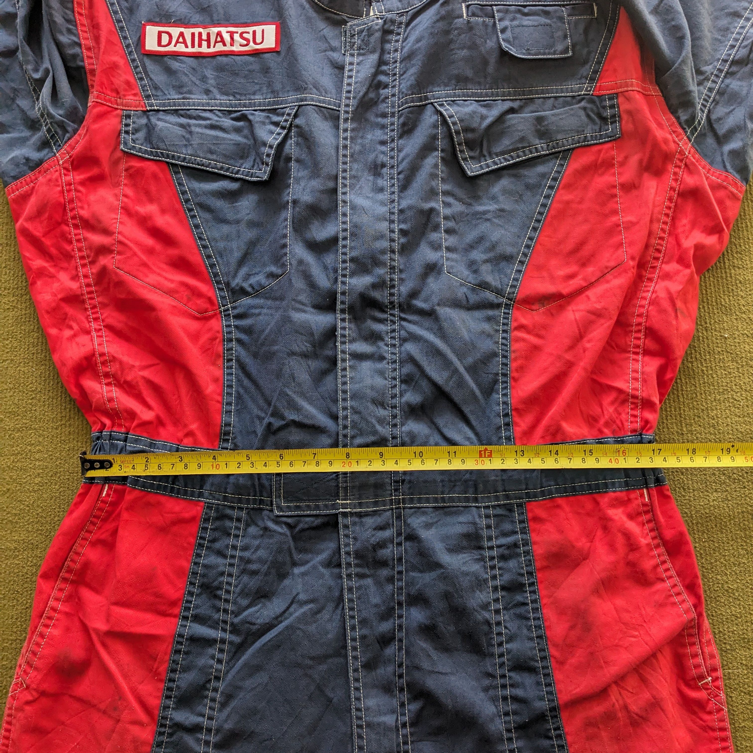 Japanese Brand Vintage DAIHATSU Racing Coverall Workwear Jacket Size US L / EU 52-54 / 3 - 8 Thumbnail