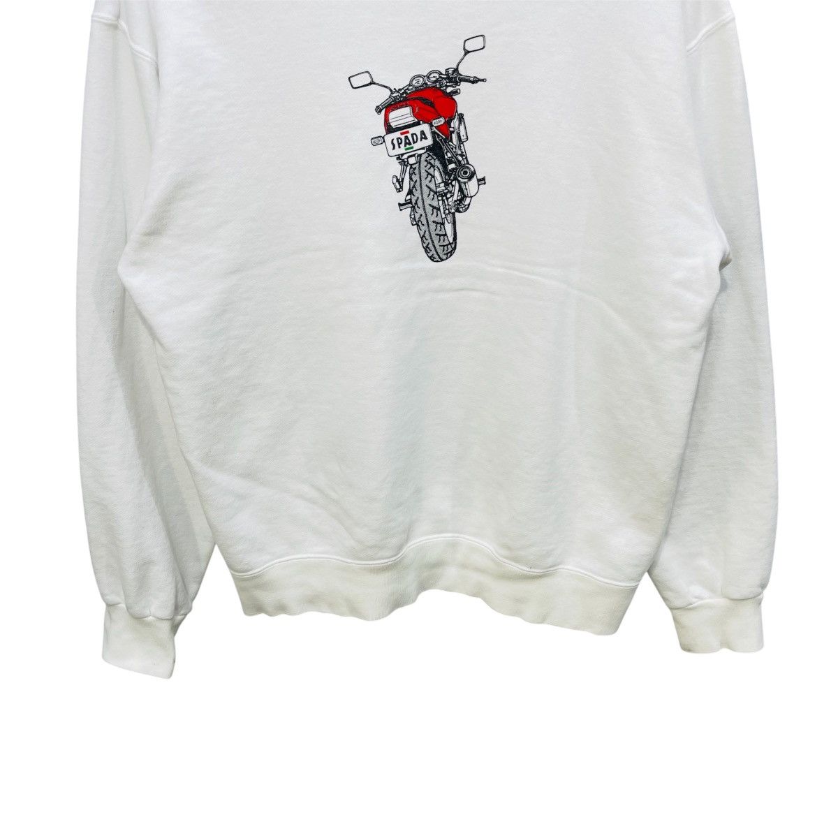 Honda Vintage 80s honda spada motobike sweatshirt extremely rare Size US M / EU 48-50 / 2 - 9 Thumbnail