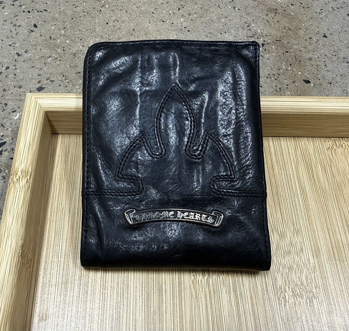 Chrome Hearts Chrome Hearts Flame leather wallet Size ONE SIZE - 3 Thumbnail