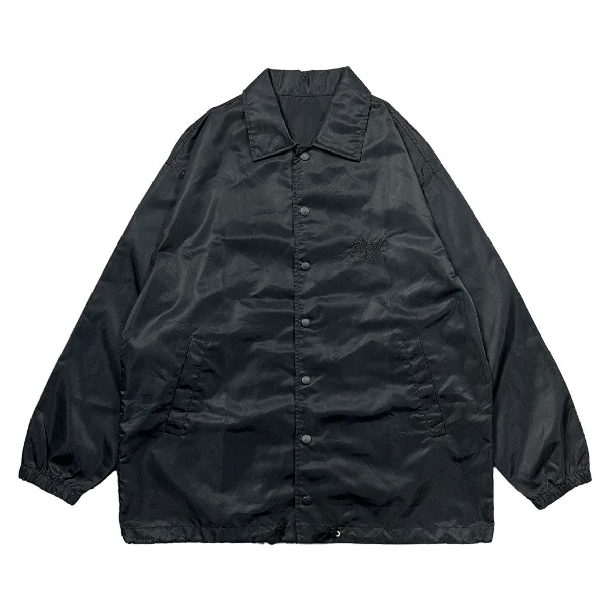 Kansai Yamamoto Vintage Kansai Man Black on Black Big Logo Jacket Size US M / EU 48-50 / 2 - 3 Thumbnail