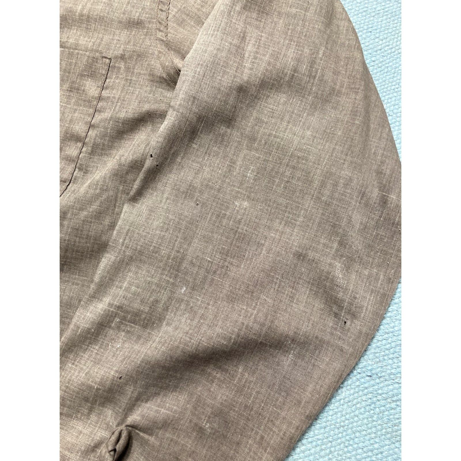 Vintage VINTAGE Sir William Button-Up Long Sleeve Shirt M Regular Brown 1960s 70s Lightweight Men's Men 70s Theme Size US M / EU 48-50 / 2 - 4 Thumbnail
