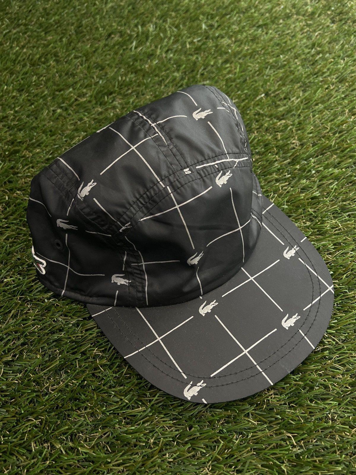 Lacoste × Supreme Supreme Lacoste Reflective Nylon Camp Cap Size ONE SIZE - 1 Thumbnail