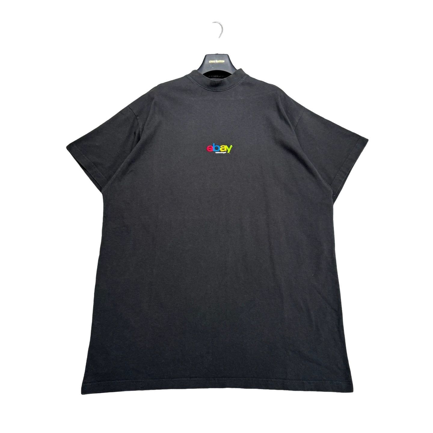 Balenciaga Balenciaga x eBay Logo Embroidered T-Shirt Size 1 Size US S / EU 44-46 / 1 - 1 Thumbnail