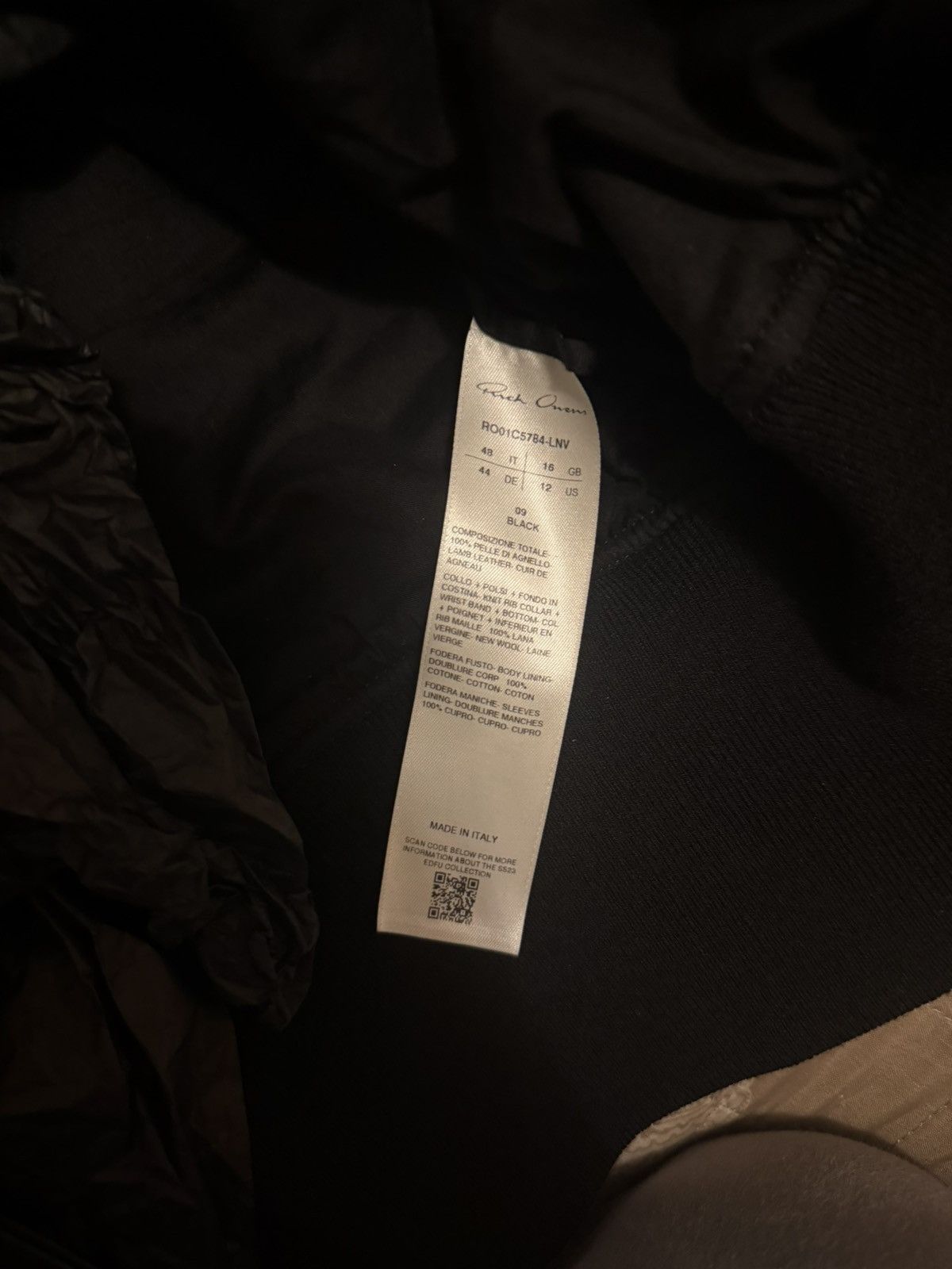 Rick Owens Rick Owens rare cropped tec flight jacket Size 48IT Size US M / EU 48-50 / 2 - 13 Thumbnail