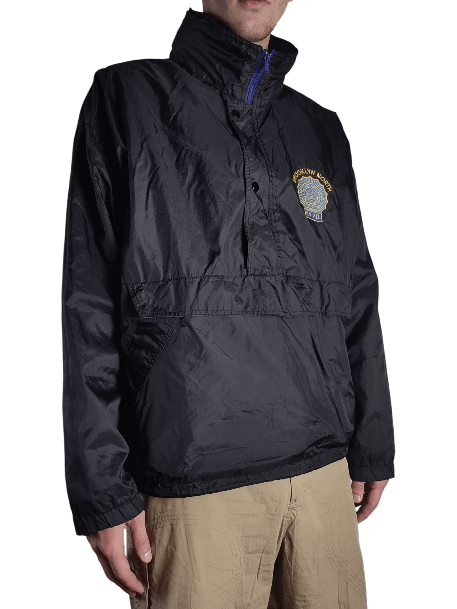 Vintage Vintage Police NYPD Brooklyn Detective Anorak Jacket Size US XL / EU 56 / 4 - 3 Thumbnail