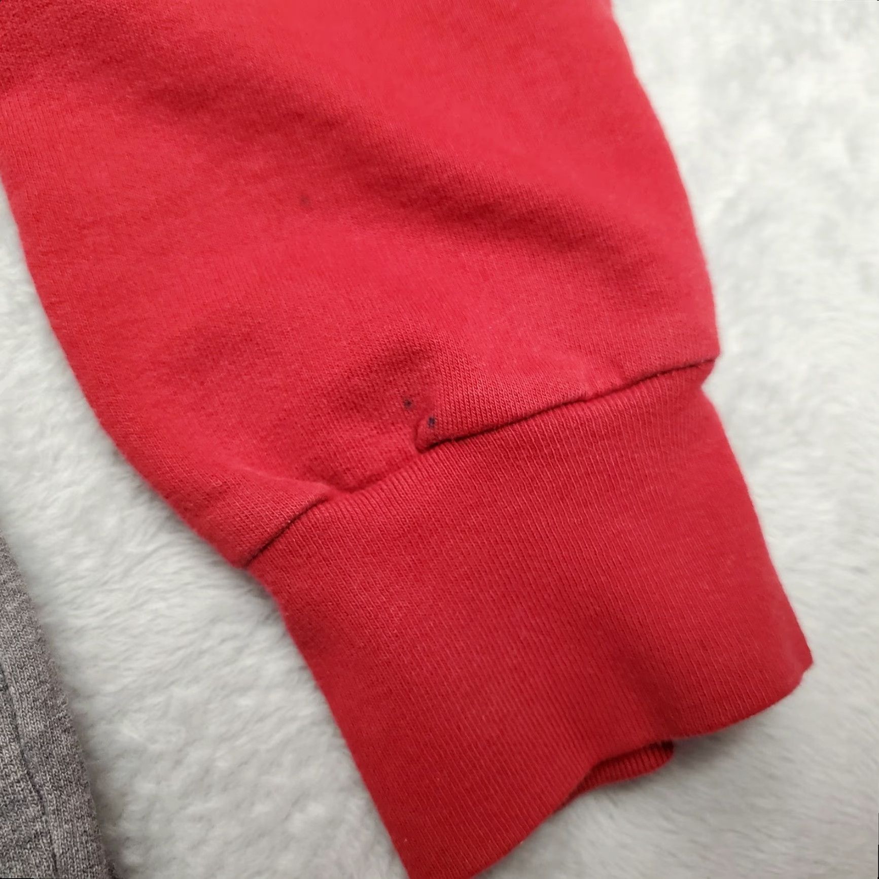 Vintage VINTAGE Gold's Gym Hoodie Women L Red Gray 100% Cotton Logo Hooded Casual USA Womens Size L / US 10 / IT 46 - 7 Thumbnail