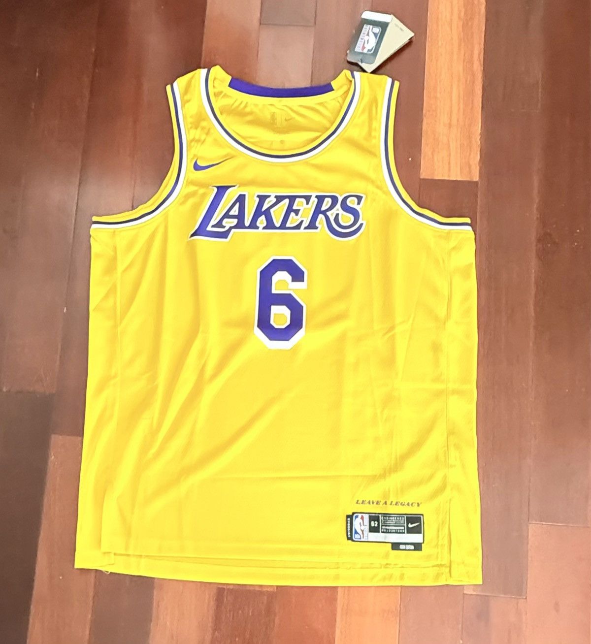 Nike LeBron James Los Angeles Nike NBA Jersey Size US XL / EU 56 / 4 - 1 Thumbnail