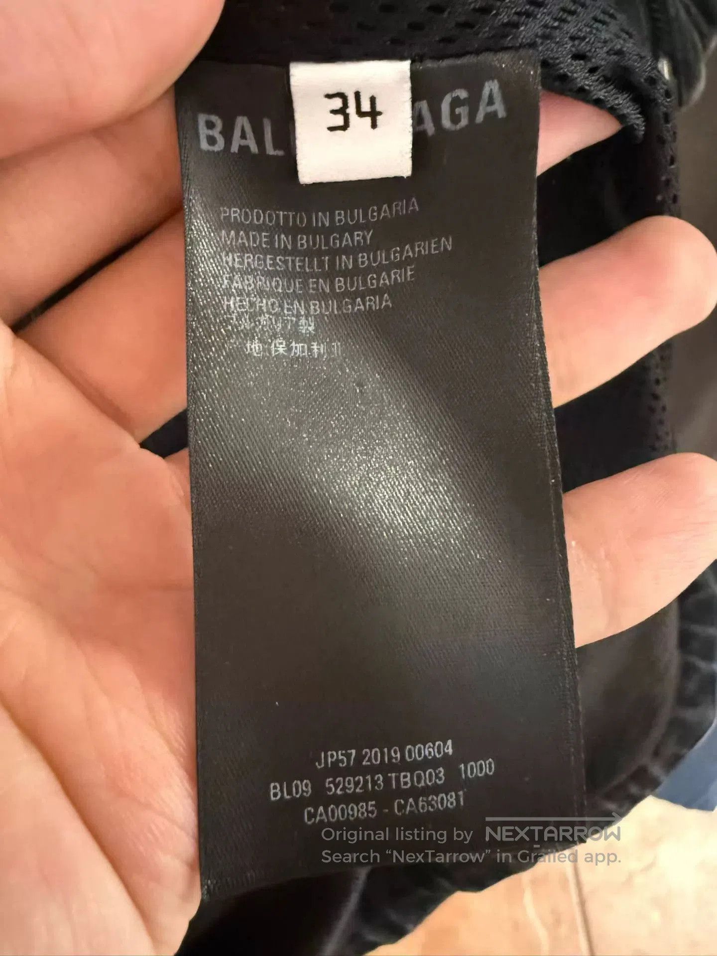 Balenciaga Balenciaga Denim Patchwork Jacket. Size US XS / EU 42 / 0 - 4 Thumbnail