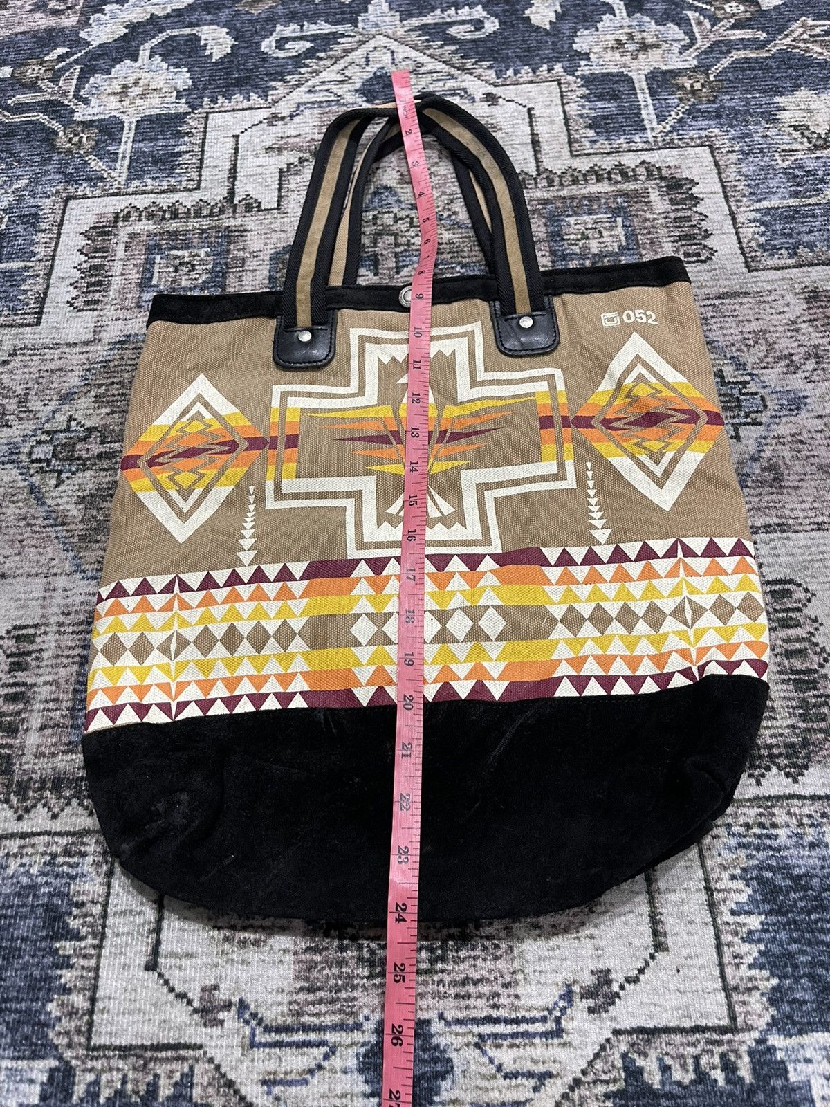 MasterPiece × Vintage Vintage Master Piece Japan Product Navajo Printed Tote Bag Size ONE SIZE - 14 Thumbnail