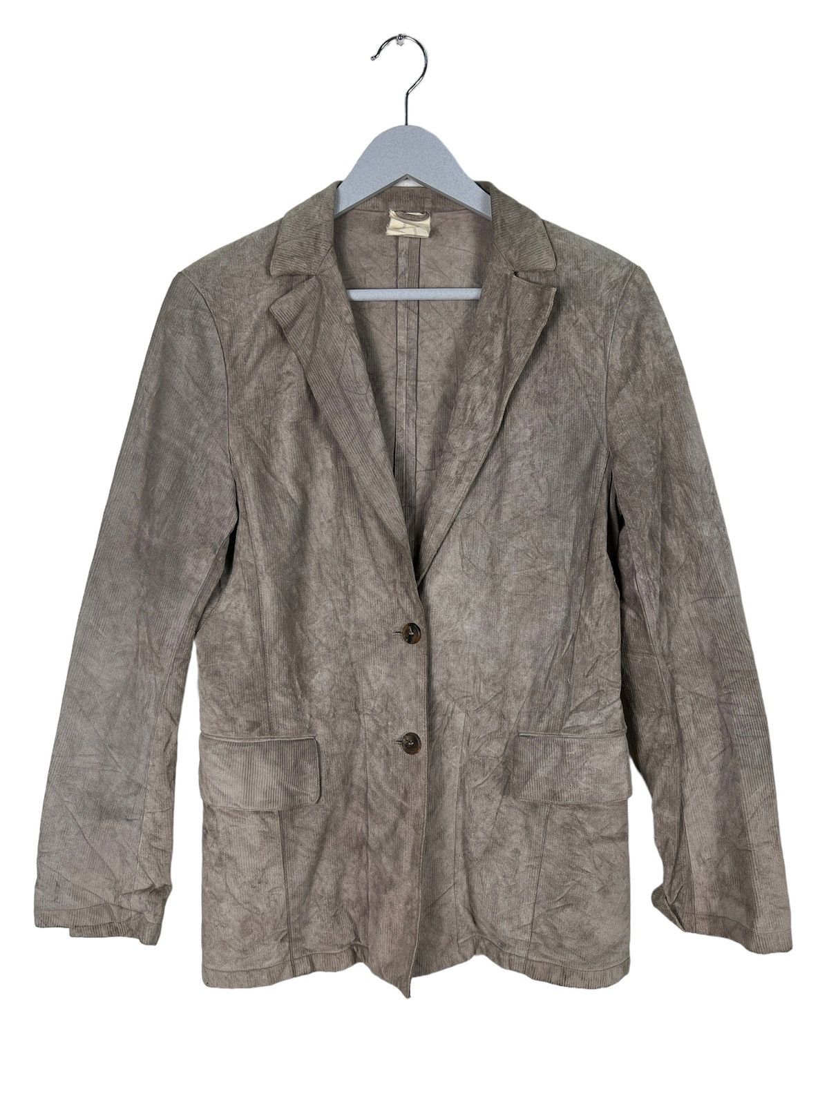 Ruffo Research 🔥 RUFFO LEATHER BLAZER JACKET MADE IN ITALY Size US S / EU 44-46 / 1 - 2 Thumbnail