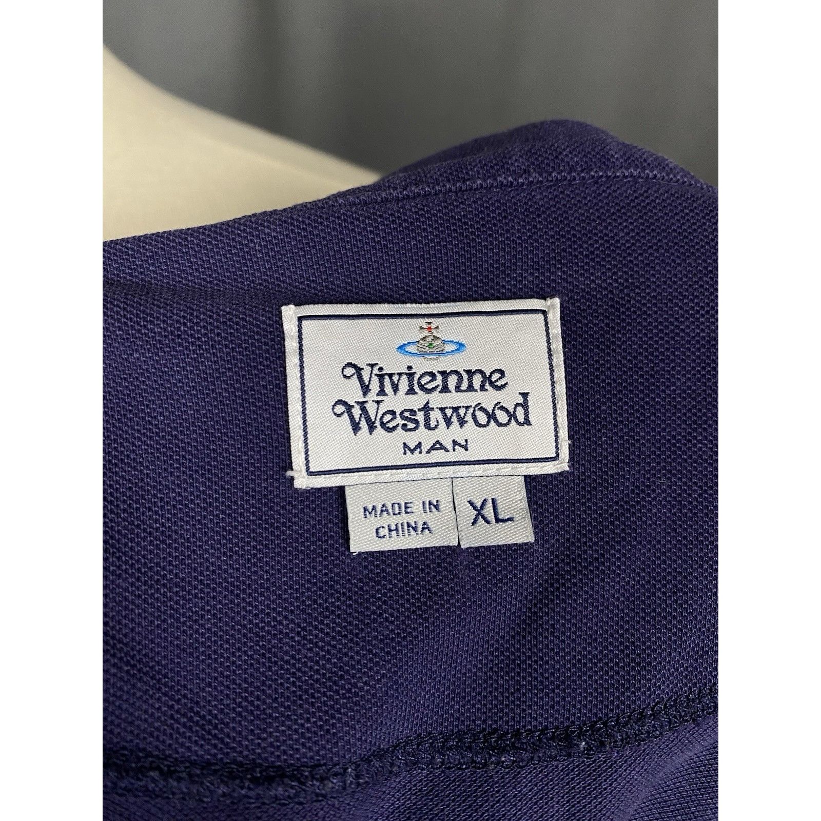 Vivienne Westwood Vivienne Westwwood Small Logo Men's Blue Green Polo T-Shirt Size US XL / EU 56 / 4 - 10 Thumbnail