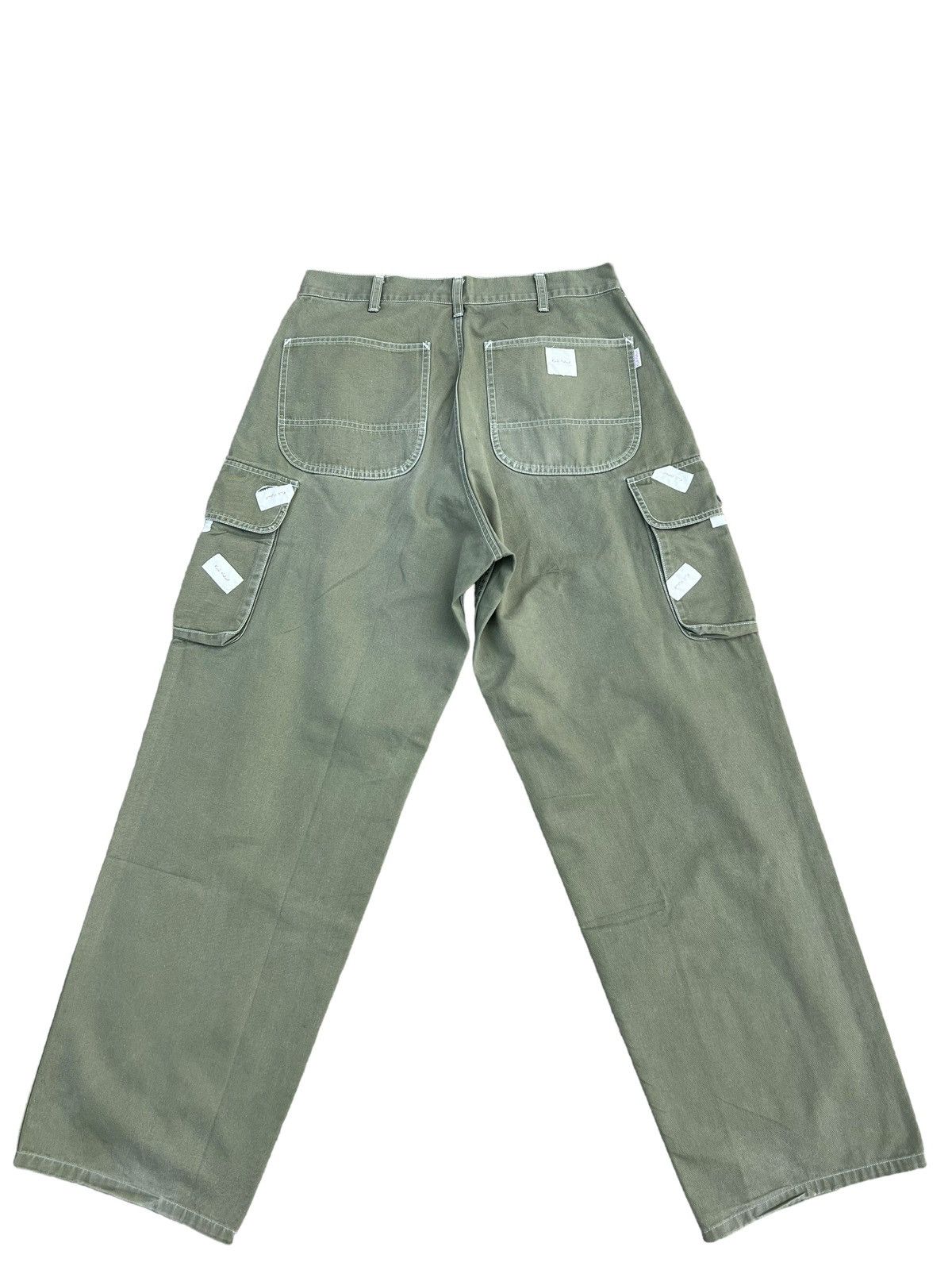 Karl Helmut Vintage 90s Karl Helmut Japan Patches Cargo Trouser Pant Size US 31 - 2 Thumbnail