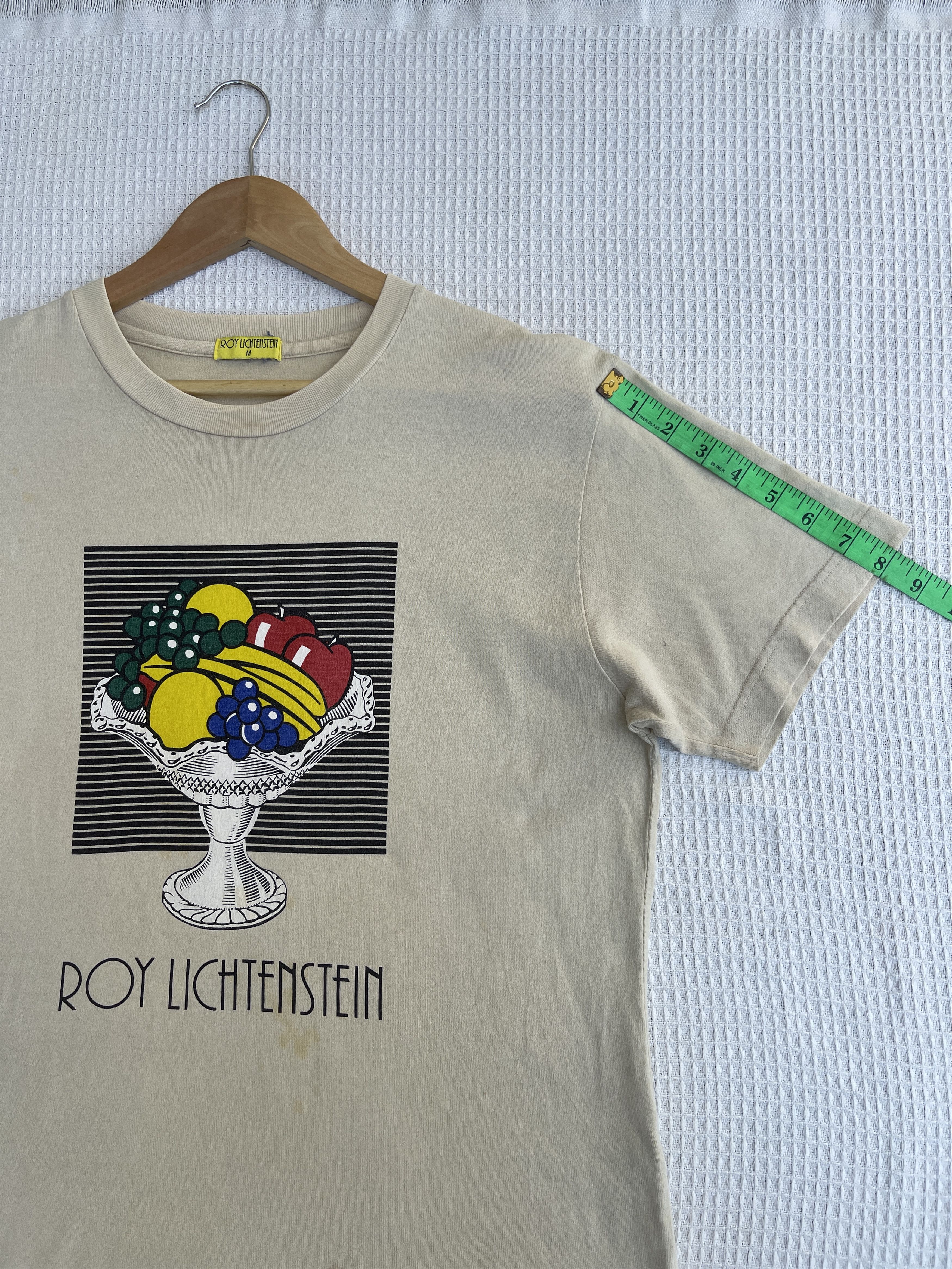 Vintage Last Drop🔥Rare🔥Vintage Art Roy Lichtenstein Pop Art T-Shirt Size US M / EU 48-50 / 2 - 11 Thumbnail