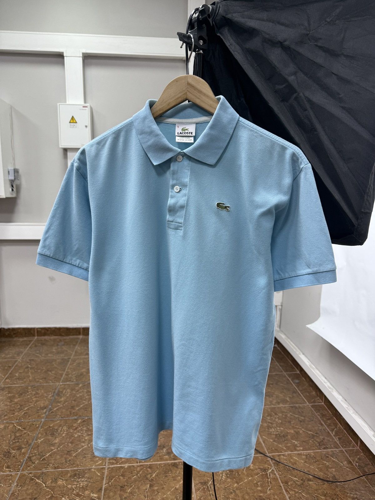 Lacoste 🇫🇷 Vintage 90s Lacoste Polo T-Shirt Made in Peru Retro Rare Size US L / EU 52-54 / 3 - 1 Thumbnail