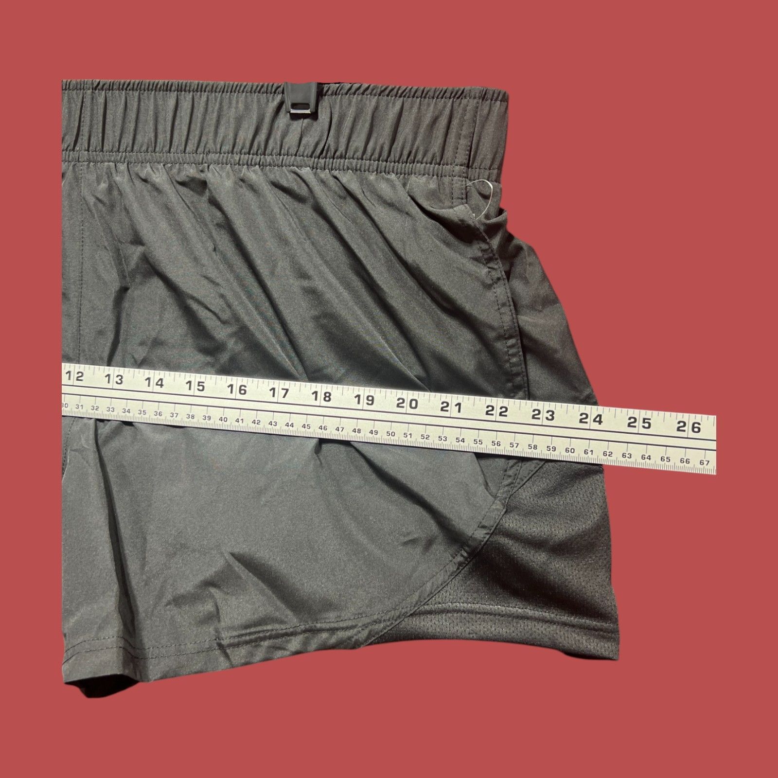 Athletic Works Athletic Works - Women's Running Short - Black - Extra Large Size 39" - 6 Thumbnail