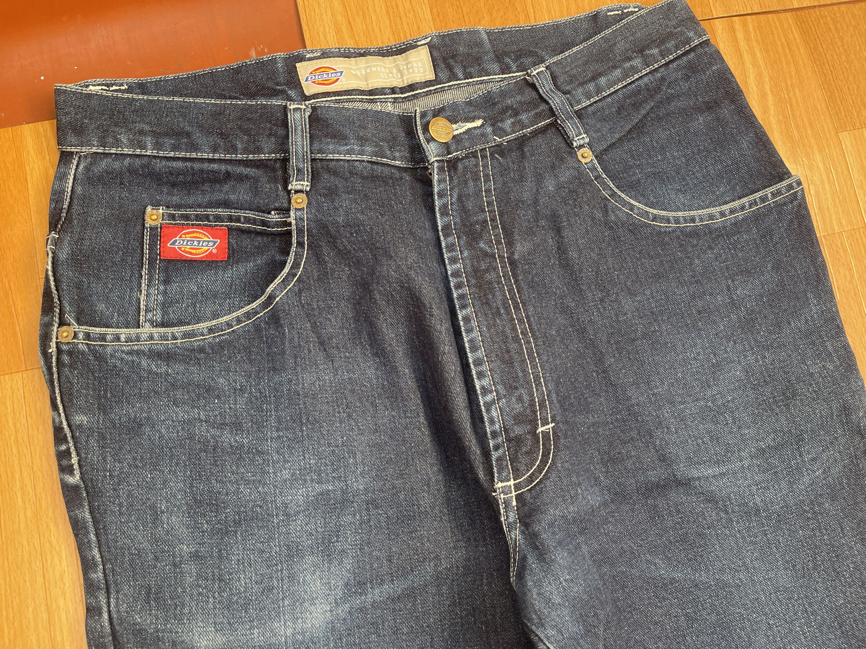 Dickies Dickies jeans, vintage baggy Big Daddy hip hop 90s skater 32 Size US 32 / EU 48 - 7 Thumbnail
