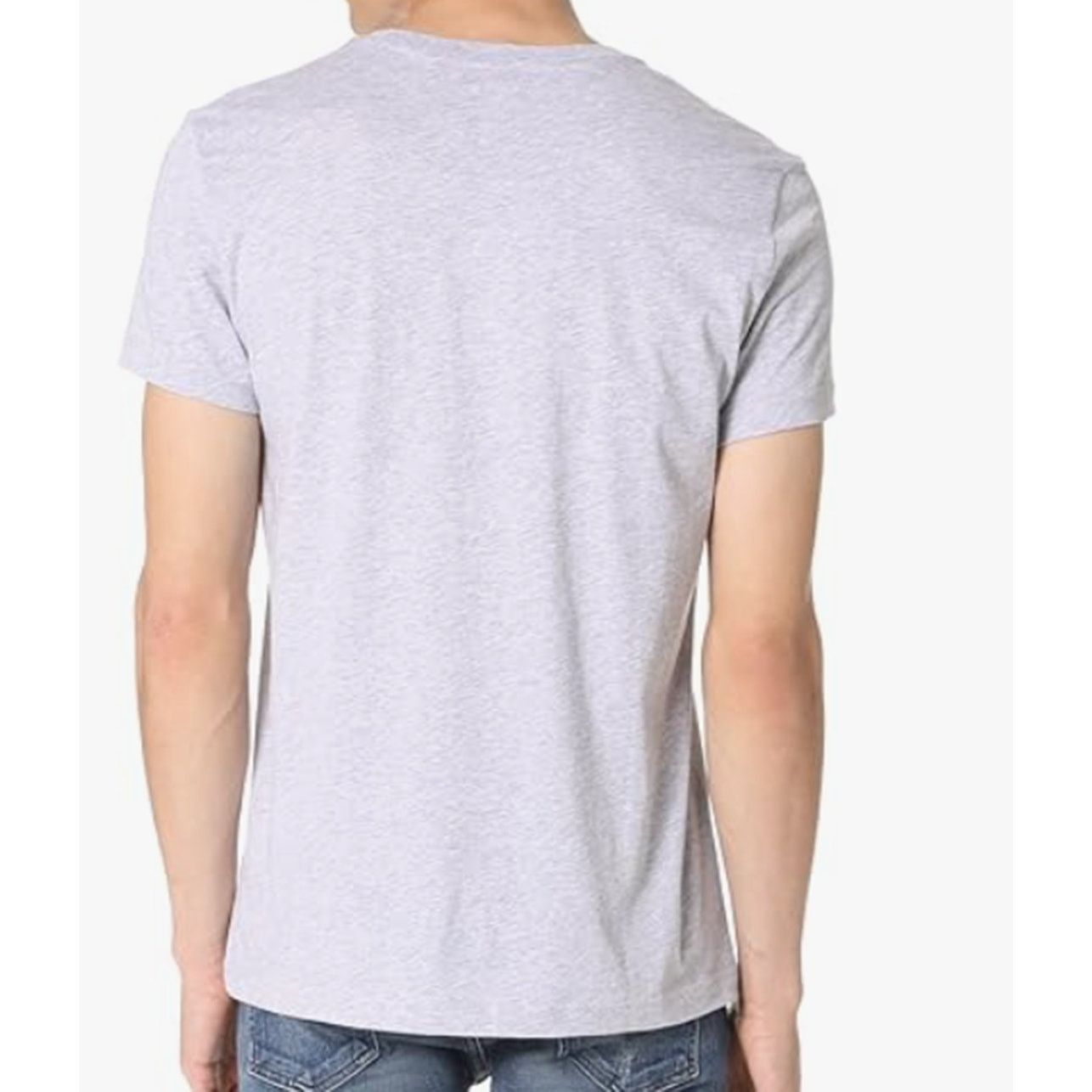 Lacoste Lacoste Men's Short Sleeve Jersey Crewneck T-Shirt, Grey, S Size US S / EU 44-46 / 1 - 2 Thumbnail