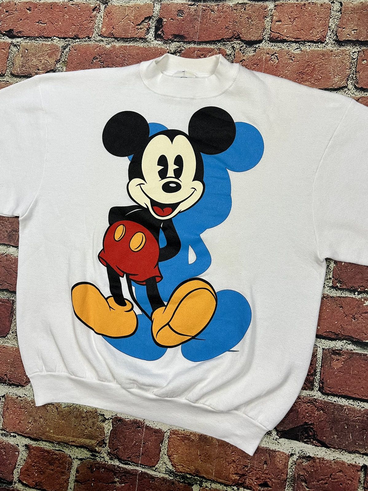 Mickey & Co. Vintage Walt Disney Mickey Mouse Shadow Graphic Sweatshirt Size US XL / EU 56 / 4 - 4 Thumbnail