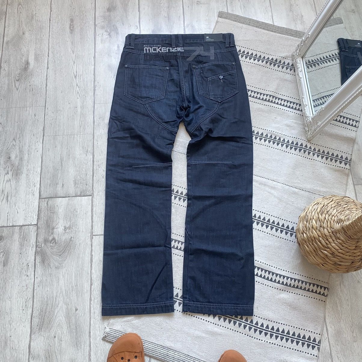 G-Star Vintage Biker Jeans Denim Avant garde Diesel style Pants Y2K Size US 34 / EU 50 - 1 Thumbnail