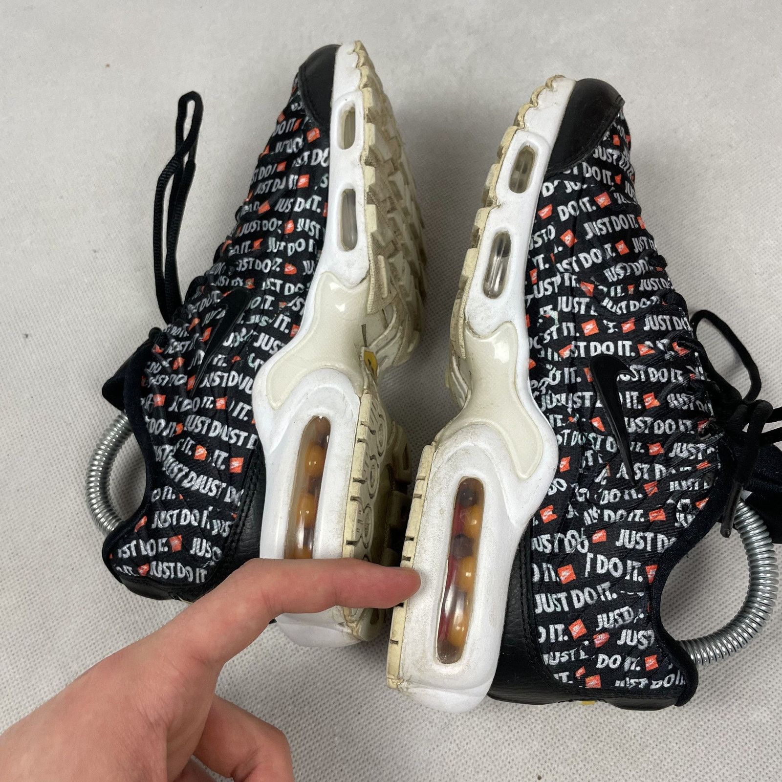 Nike Nike Air Max Plus 862201-007 Women's Black Sneaker Shoes 6.5 Size US 6.5 / IT 36.5 - 3 Thumbnail