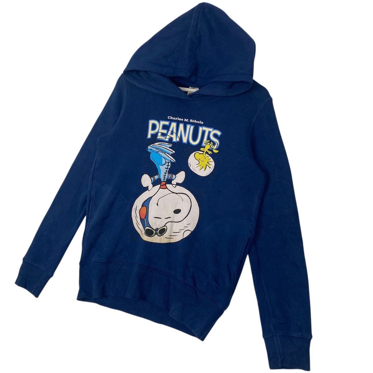 Other Vintage Peanuts Snoopy Printed Hoodies NavyBlue SizeM Size US M / EU 48-50 / 2 - 2 Thumbnail