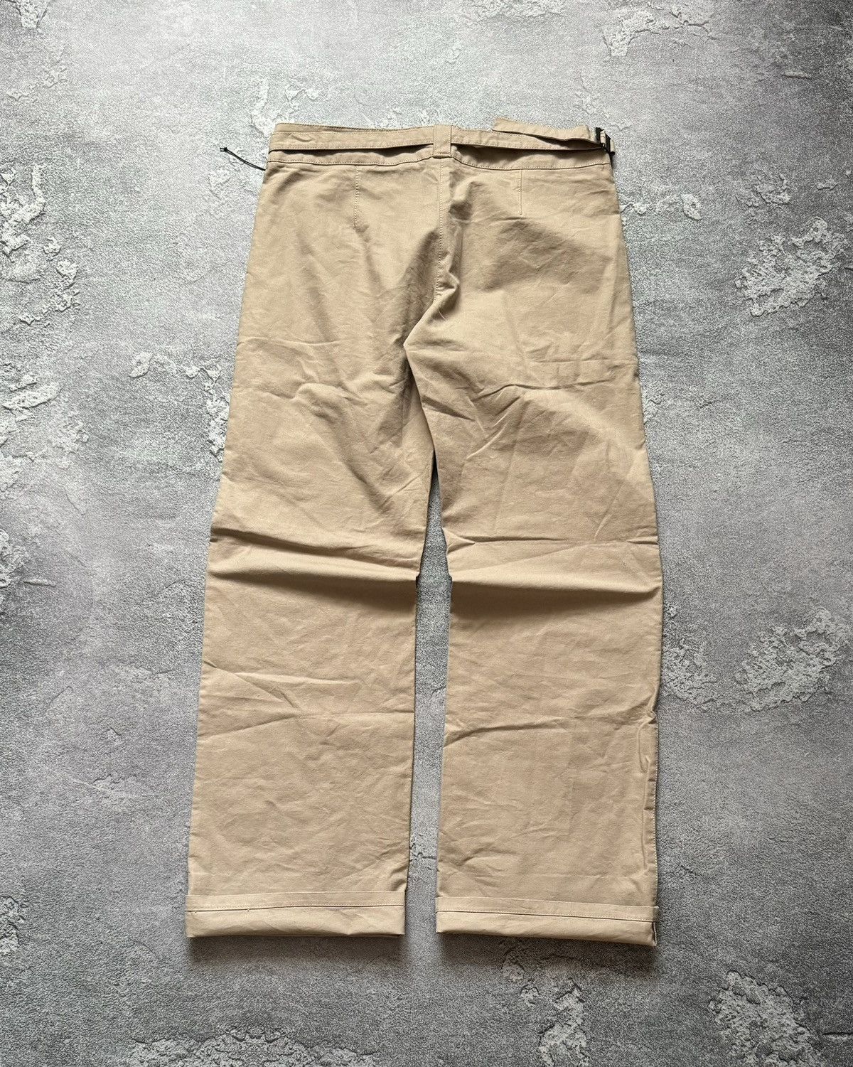Mandarina Duck × Vintage Mandarina duck 🦆 46IT beige relaxed pant trouser chino Size 32" / US 10 / IT 46 - 10 Thumbnail