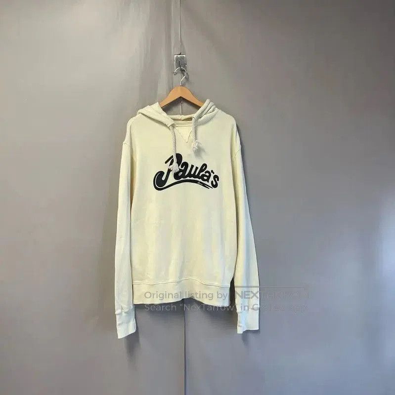 Loewe Loewe Cream Hoodie with Logo Design . Size M / US 6-8 / IT 42-44 - 1 Thumbnail