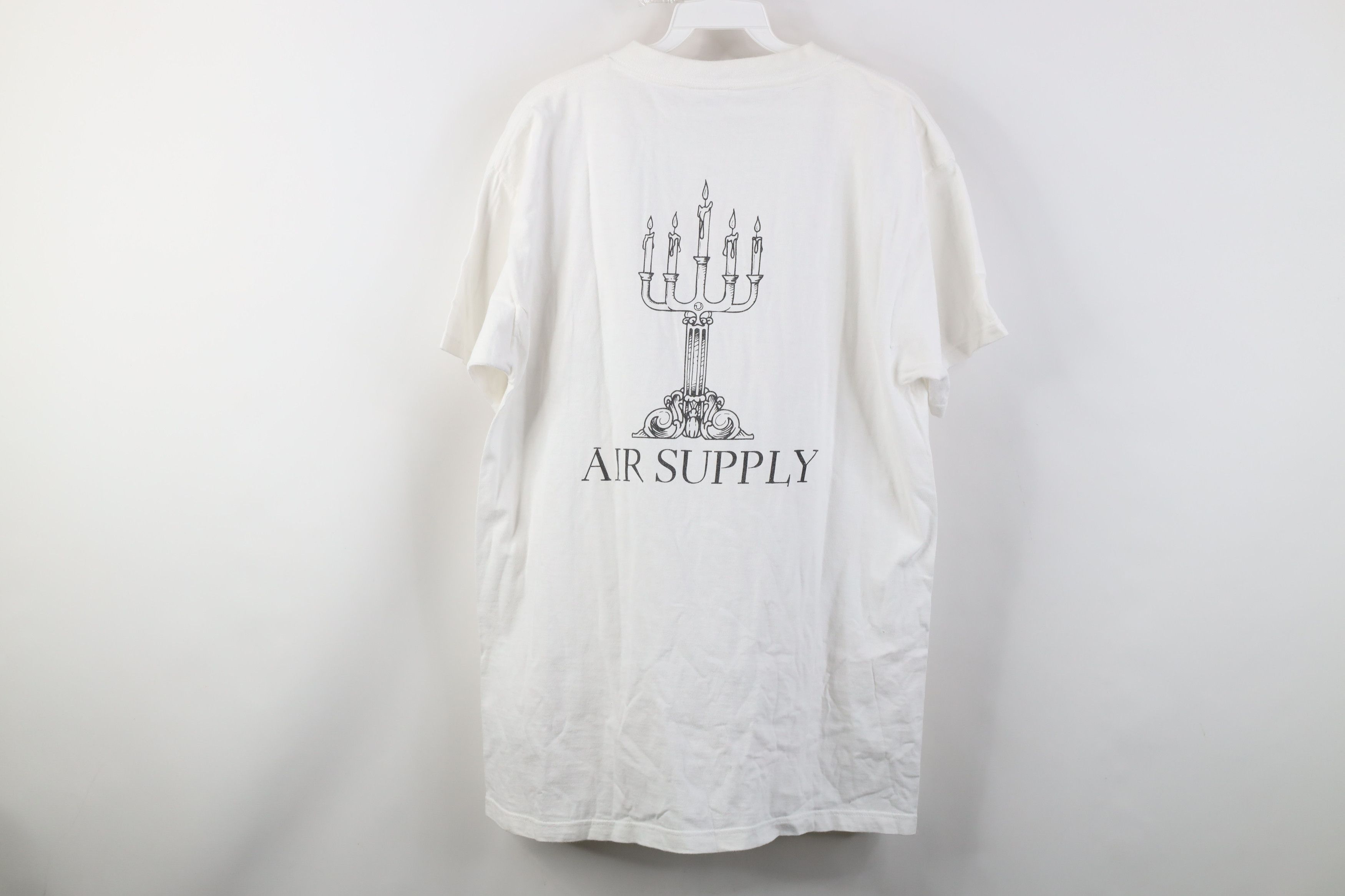 Vintage Vintage 90s Air Supply Band Australia Short Sleeve T-Shirt Size US L / EU 52-54 / 3 - 10 Thumbnail