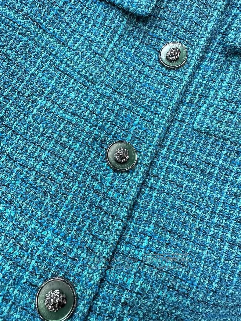 Chanel Chanel Four-pocket tweed long-sleeved knitted jacket Size XXS / US 00 / IT 34 - 5 Thumbnail