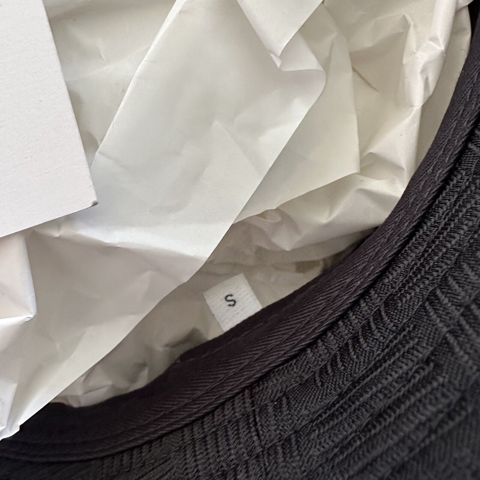 Bottega Veneta NWT Bottega Veneta Intrecciato Jacquard Bucket Hat in Black Size ONE SIZE - 8 Thumbnail