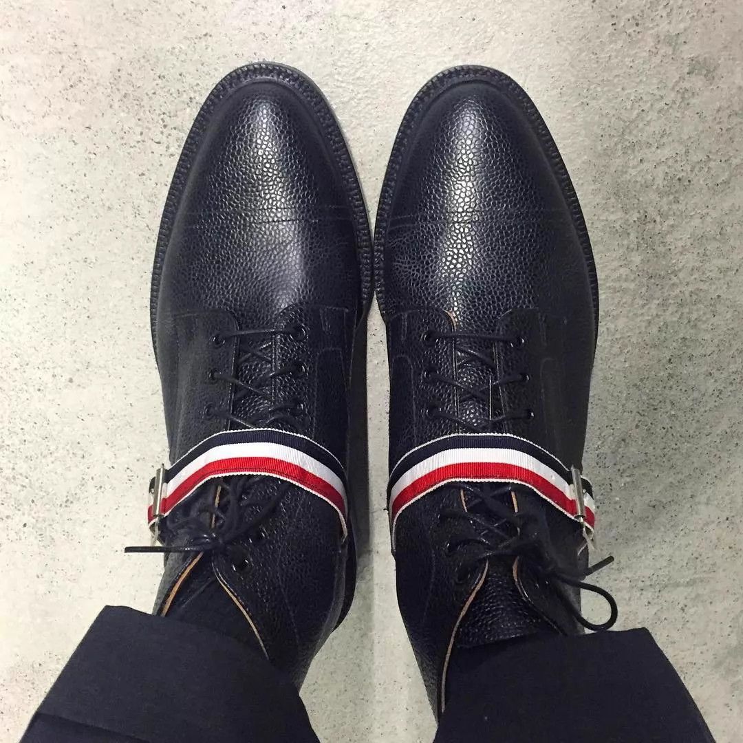 Thom Browne TB Classic High-Top Detachable Laces Dog Tooth Sole 5CM US7 Size US 7 / EU 40 - 5 Thumbnail